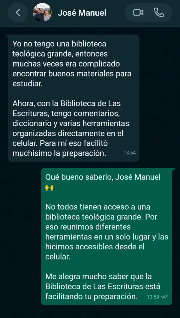 José Manuel: ahora tiene comentarios, diccionario y varias herramientas organizadas en el celular